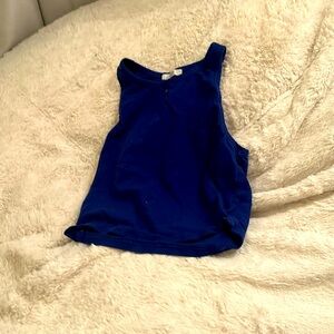 Cute dark blue tank small